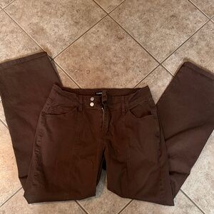 Brown Flare Pants